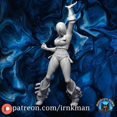 Angel - KoF from Irnkman Minis. Total height apx. 58mm. Unapinted resin miniature - image1